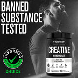 Creatina Monohidratada 425g Jacked Factory - Energía y Fuerza