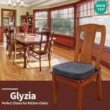 Cojines Vintage para Sillas de Comedor, Patrón Bush, 16.5” x 16”