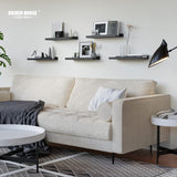 Estante Flotante RICHER HOUSE 5, Estantes Modernos con Labio