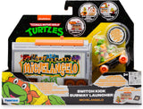 Figura de acción Michelangelo TMNT 5 con lanzador Subway