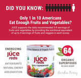 Suplemento JUCE Greens – Mezcla para bebida superalimento