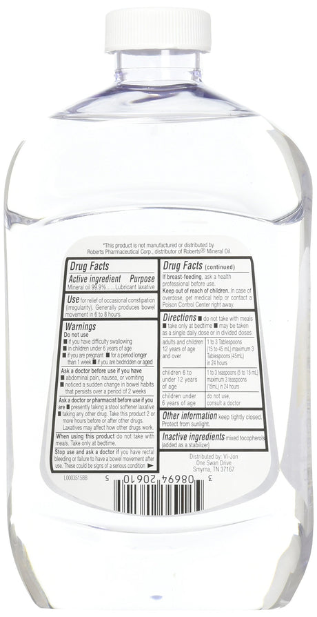 Aceite mineral de cisne 16 oz