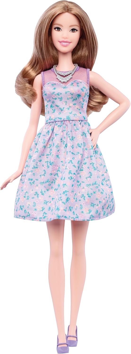 Muñeca Barbie Fashionistas 53 Linda en Lilas