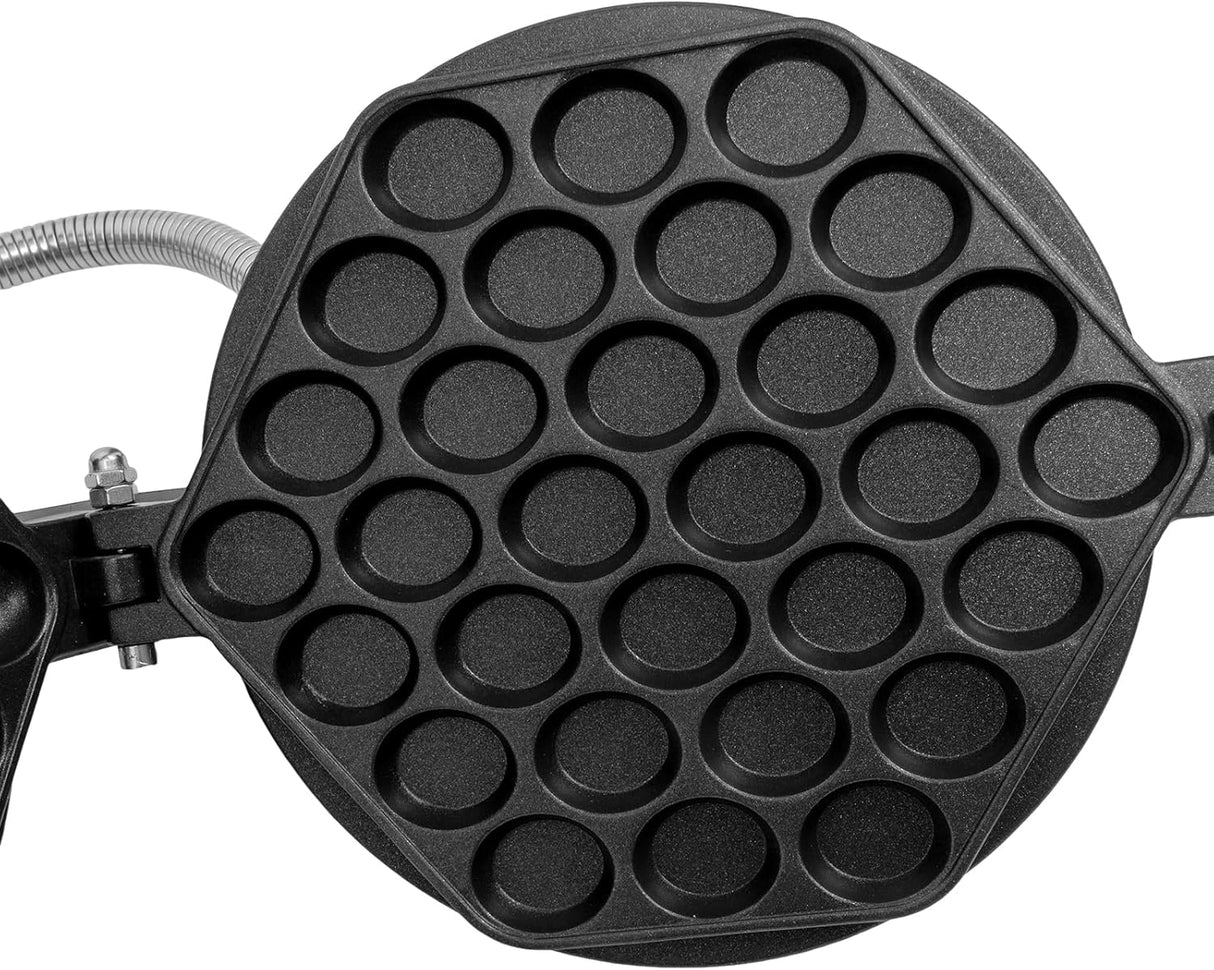 Máquina de Waffles Doble, Comercial, Antiadherente, 180°