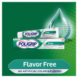 Crema para dentaduras y parciales sin zinc, 2.4 onz Pack 4