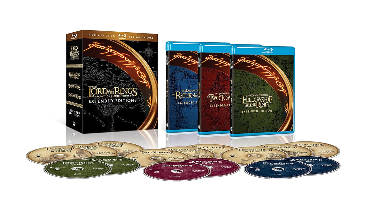 The Lord of the Rings Motion Picture Trilogy (Extended Edition)(Blu-ray Remaster)