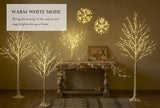 Árbol LED Birchlitland 6FT 330L con luces múltiples, modelo 2023