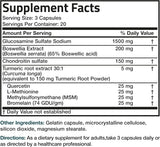 Bronson Suplemento Articular con Glucosamina y Cúrcuma 60 Caps
