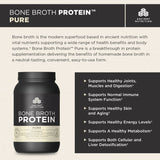 Proteina, sabor puro, 40 porciones, 31.4 onzas