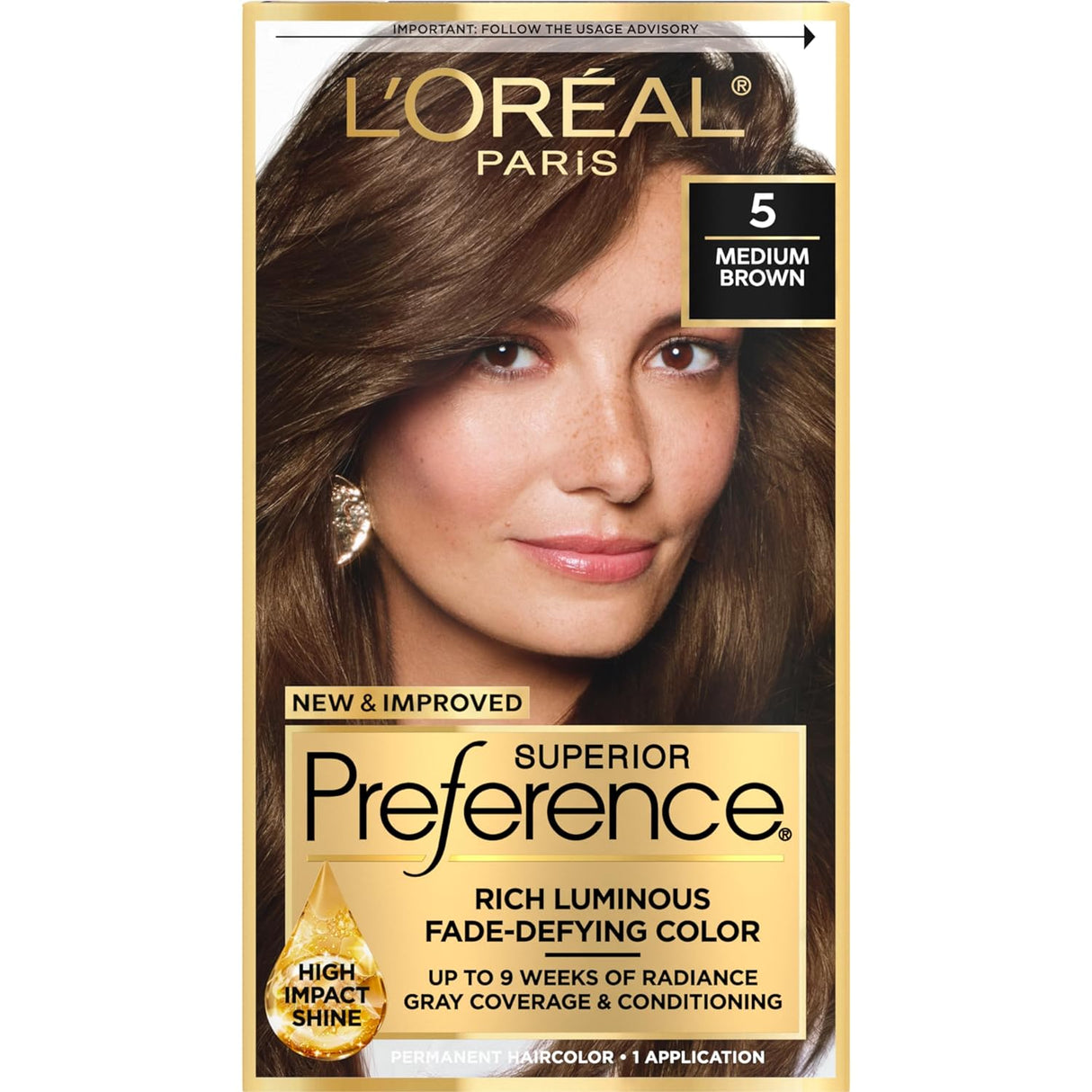 Coloración permanente para el cabello, desafía la decoloración + brillo