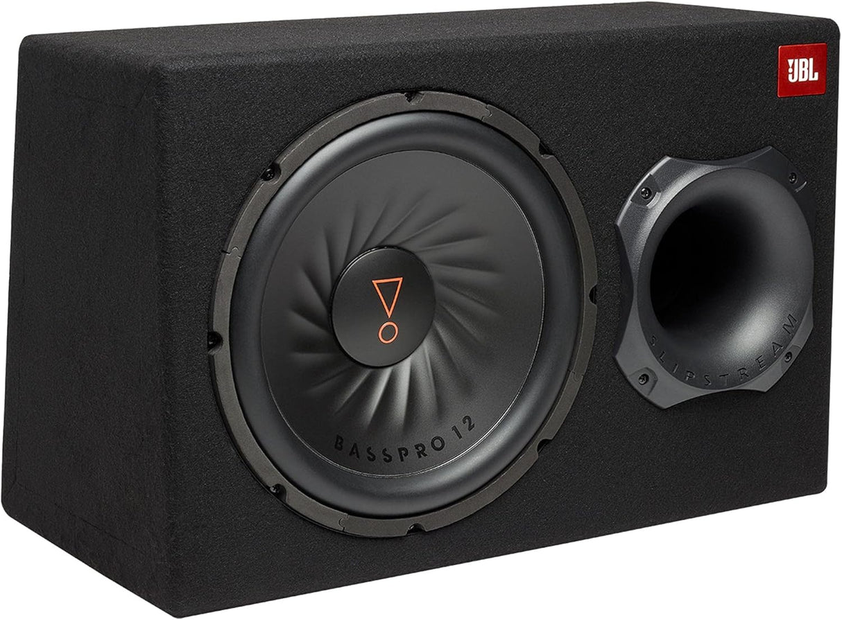 Subwoofer amplificado JBL, 12 con control de nivel, SUBBP12AM