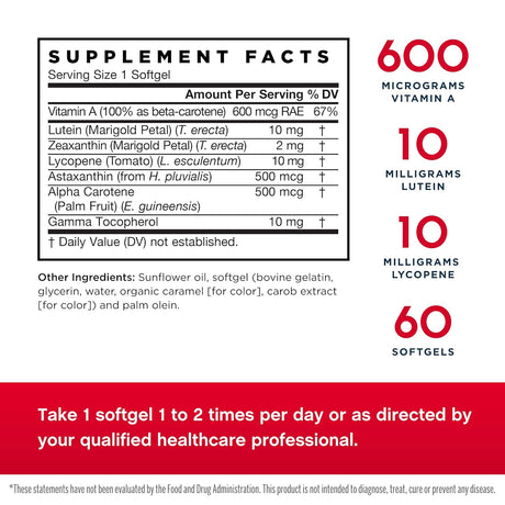 Suplementos Alimenticios salud de la visión