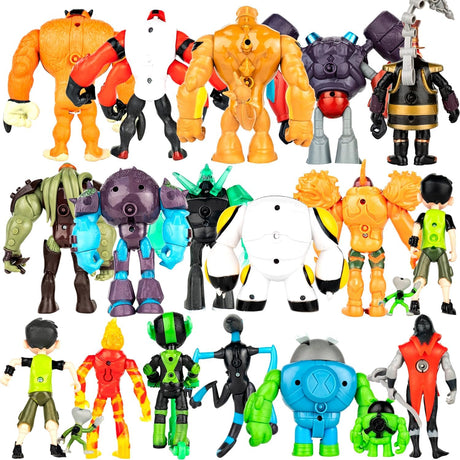 Figuras de Acción Omnitrix 20 pcs, Decoración Fiesta Cumpleaños