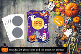 Tarjetas Rasca y Gana Halloween para Niños y Adultos
