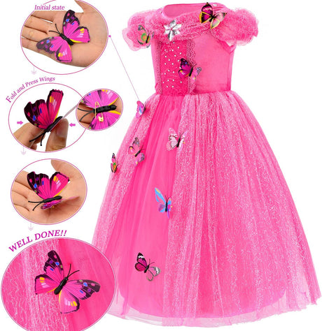 Disfraces de Princesa con Accesorios Deluxe - Fiesta de Vestir