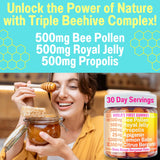 Polen de abeja Apigenina Citrus Bergamota con propóleo