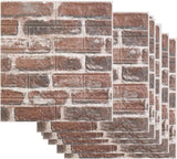 Paneles 3D Autoadhesivos de Ladrillo, 40PCS, Decoración Hogar