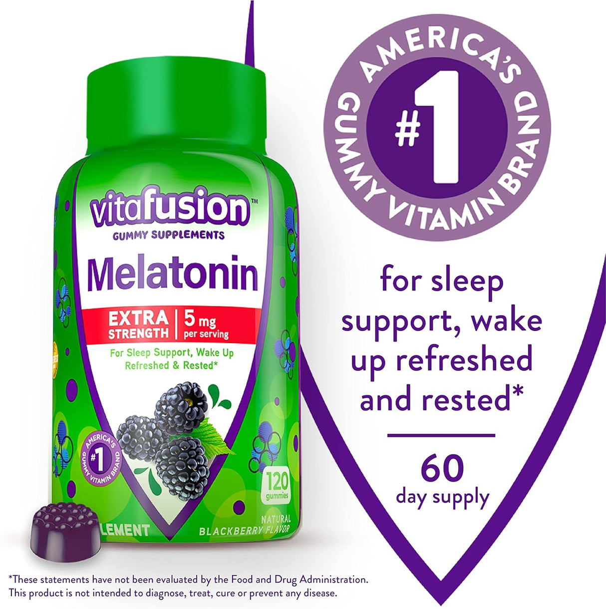 Suplemento Vitafusion  ciclo de sueño