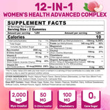 Gomitas de Inositol + Chasteberry, 2000mg, 60u