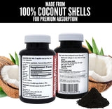 Cápsulas Vegetarianas de Carbón de Coco Activado