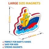 Imanes de refrigerador para niños pequeños
