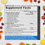 NutraBlast Probióticos vaginales para mujeres digestivos, equilibrio de pH, UT y salud vaginal - 50 mil millones de UFC - 6 cepas, prebióticos, extracto de arándano y D manosa - Probiótico para mujer