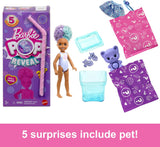 Barbie Chelsea Pop Reveal Set, Sorpresas y Cambio de Color