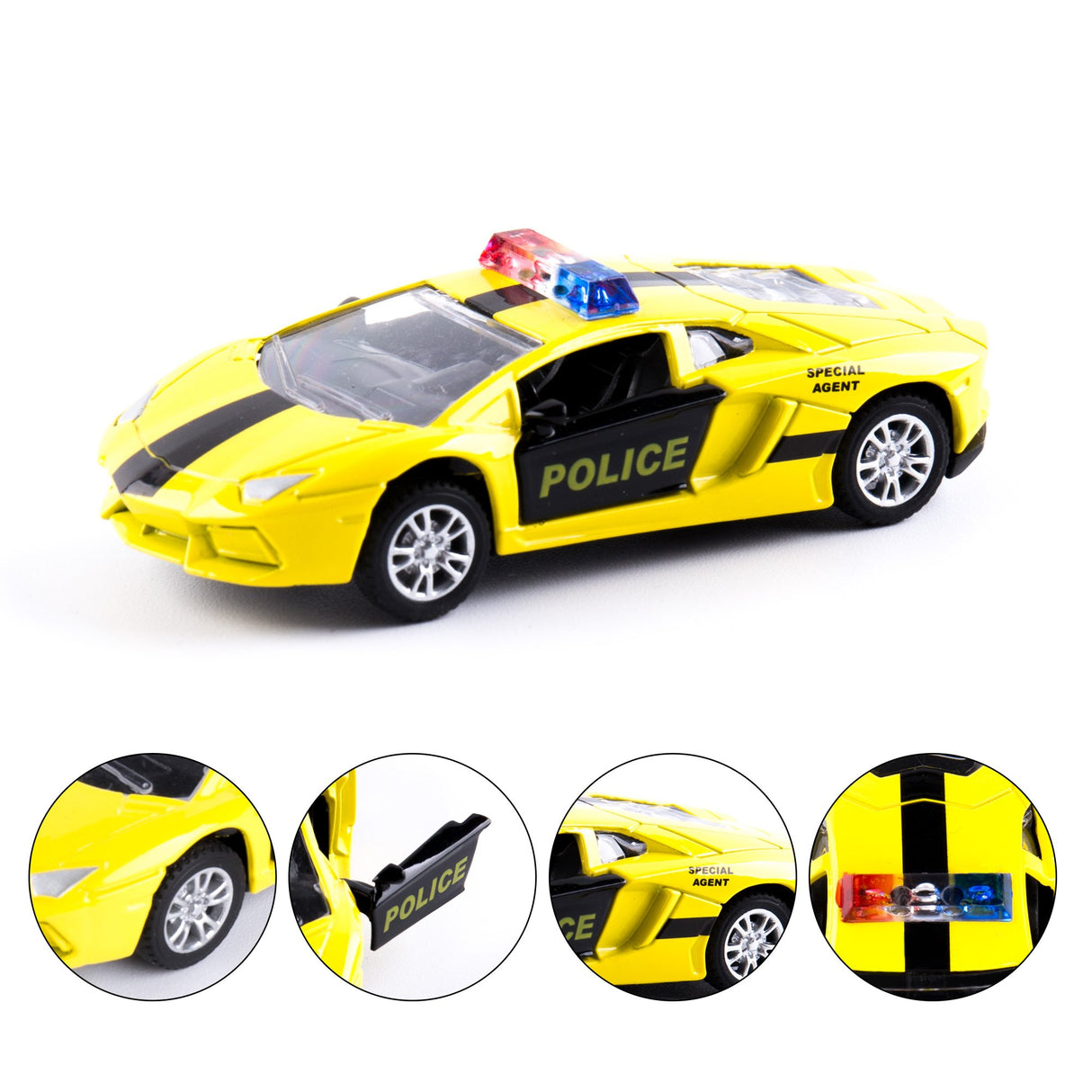 Juego de 5 coches de juguete