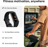 Fitbit Charge 6 con apps de Google, ritmo cardíaco y GPS