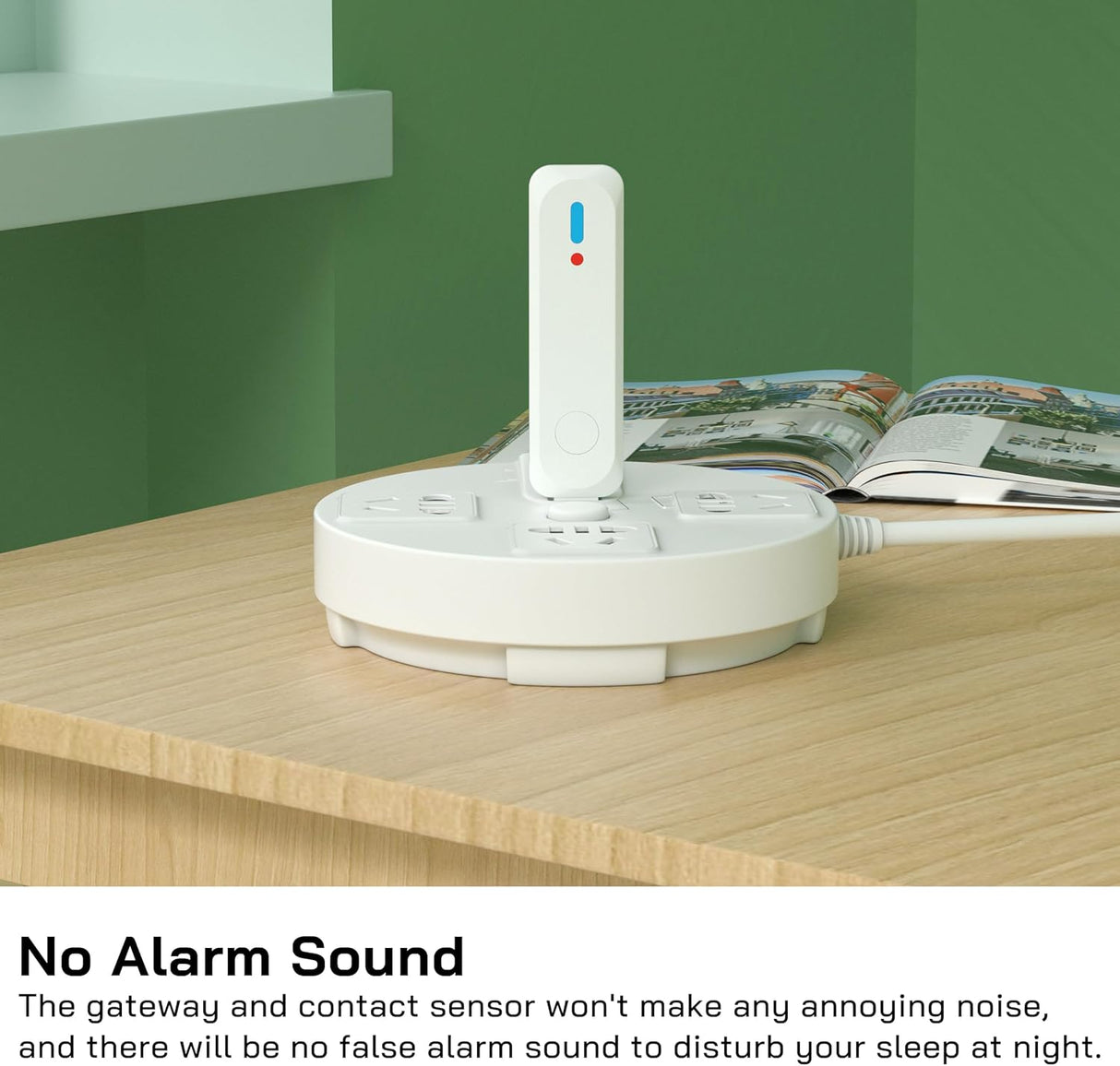 Sistema de Alarma Inalámbrico, Sensores WiFi, Alerta App