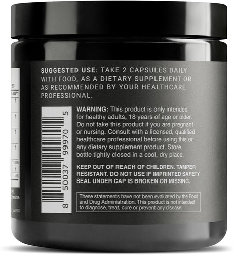Suplemento Tribulus concentrada de 75,000 mg  120 cápsulas