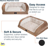 Cama ortopédica acolchada para perros Serta - Grande