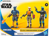 Figuras de Acción Star Wars, Paz Vizsla y Axe Woves, 10 cm