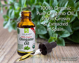 Suplemento Gotas líquidas orgánicas de aceite de orégano