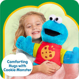 Peluche Cookie Monster 33 cm, Just Play, relleno reciclado, 18+ meses