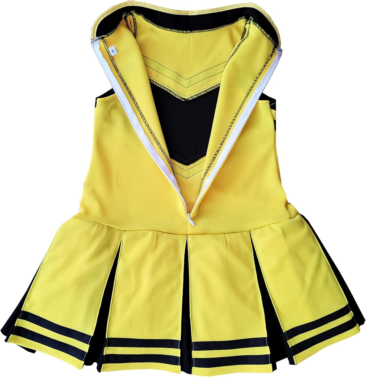 Disfraces de animadora para niñas talla S amarillo