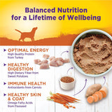 Alimento húmedo completo para perros natural y saludable