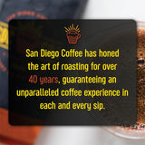 Café San Diego DECAF Pumpkin Spice, Molido Tostado 16 oz
