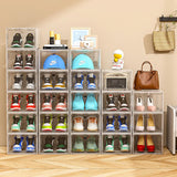 Organizador de zapatos apilable, Thicken & Sturdy, 6 Piezas