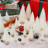 Mini Árboles de Navidad Artificiales 30Pcs - Decoración Navidad