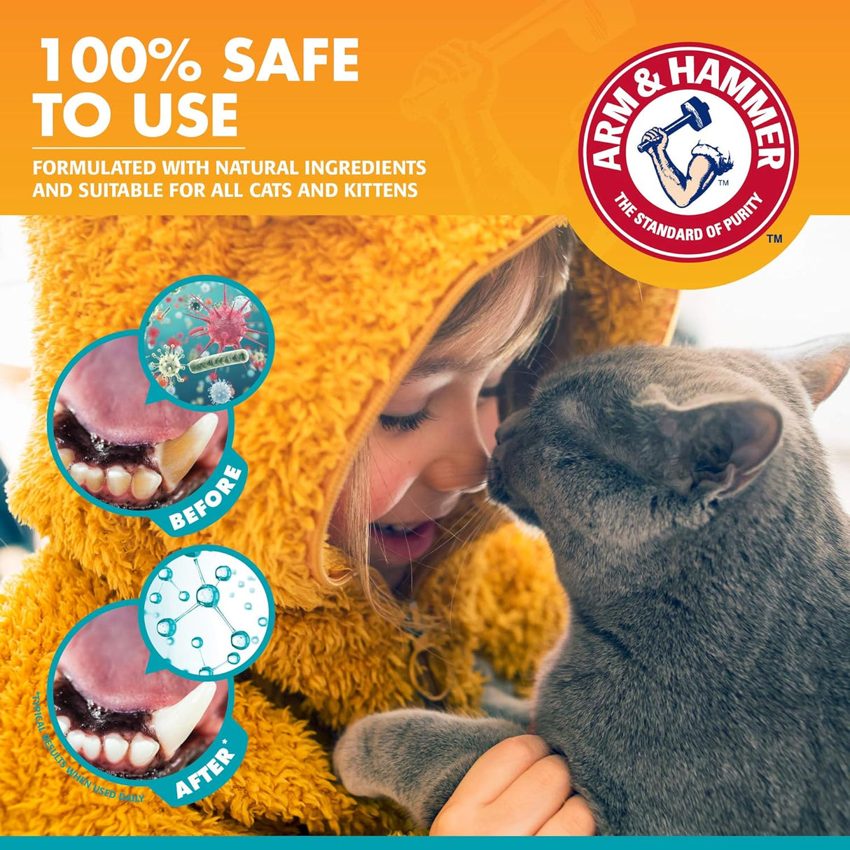 Kit dental para mascotas para gatos Elimina el mal aliento