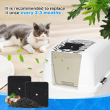 Paquete de 6 filtros de carbono para cajas de gatos Cunina