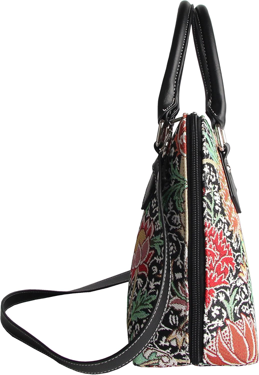 Bolsa de mano grande Signare con diseño floral