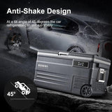 Refrigerador de coche de automóvil portátil RV con control