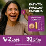 Suplementos para la menopausia - 25 en 1, USA, 60 cápsulas