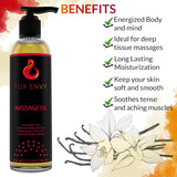 Aceite de masaje corporal para terapia de masaje Fox Envy