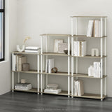 Estantería Multifuncional Furinno 4 Niveles, Tubos Redondos, Modelo