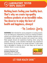 Sundance Flush Free Niacin 500mg | 50 Cápsulas | Sin GMO