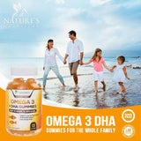 Suplemento Gomitas de aceite de pescado Omega 3  DHA y EPA