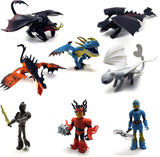 Figuras de Acción Toysvill: Vikingos y Dragones, 8 Piezas